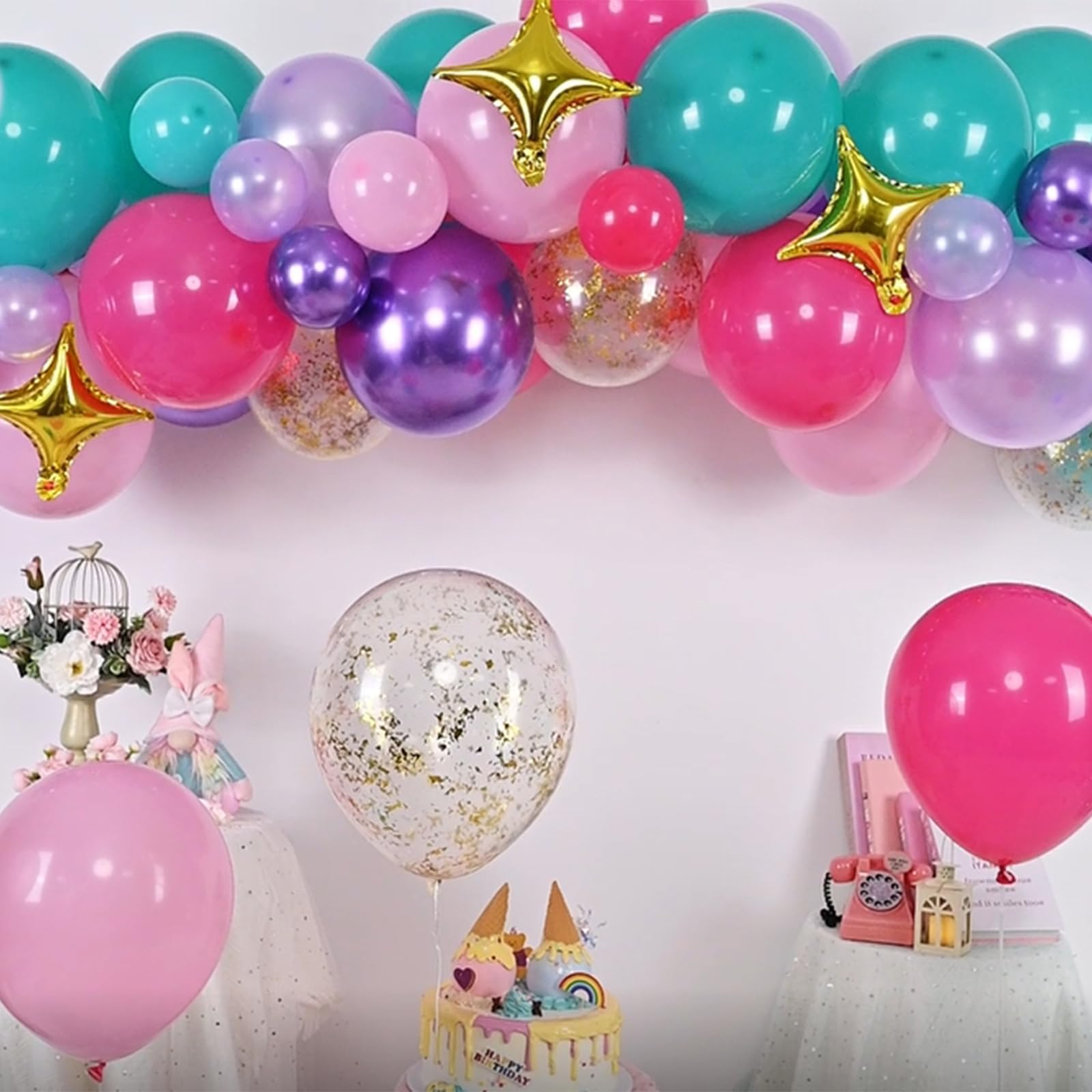HILAVO teal 12in balloons introduce vibrant color to celebrations