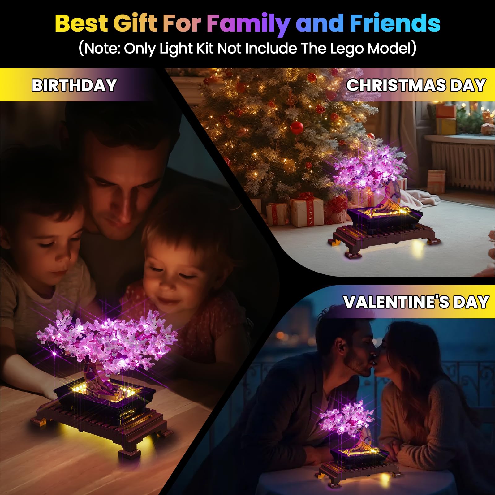 Hilighting LED light kit makes a gift for Lego enthusiasts and crafters.