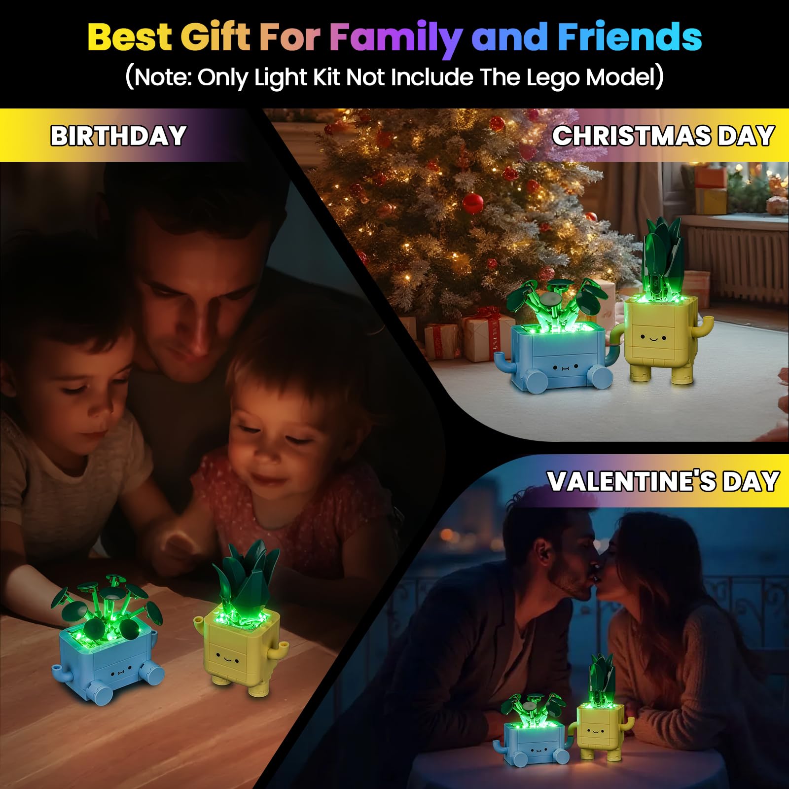 Gift-ready Hilighting LED light kit for adults who love display builds.