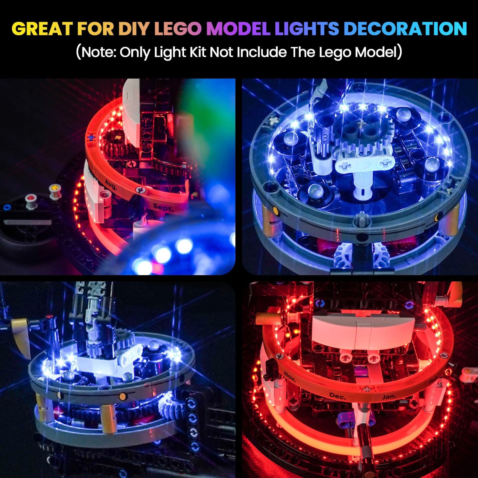 Hilighting LED light kit USB-powered option enables flexible lighting setup