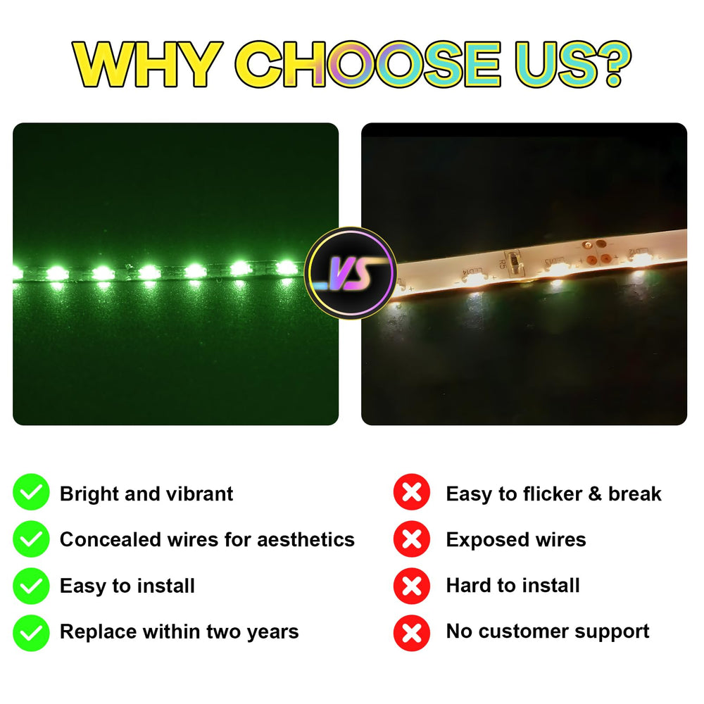USB-powered with seven-color options for customizable effects.