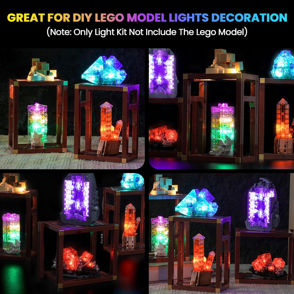 Hilighting LED light kit USB-powered option enables easy setup and flexible lighting choices.