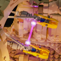 Hilighting light kit seven-color mode creates dynamic diorama ambiance