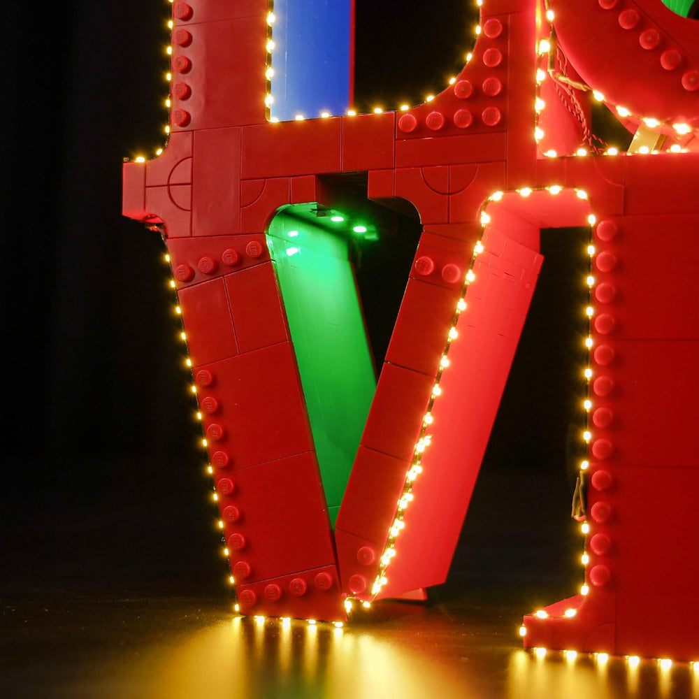 Hilighting quick-install instructions—easy setup for Lego Love