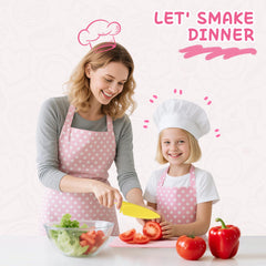 Hilsoeet crinkle cutter pink for fun texture in play kitchen