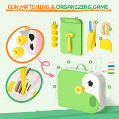 Hilsoeet plastic serrated knives safe for toddlers during imaginative play.
