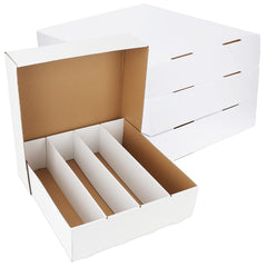 HIMOMO storage box holds both loose cards and top-loaders for convenience