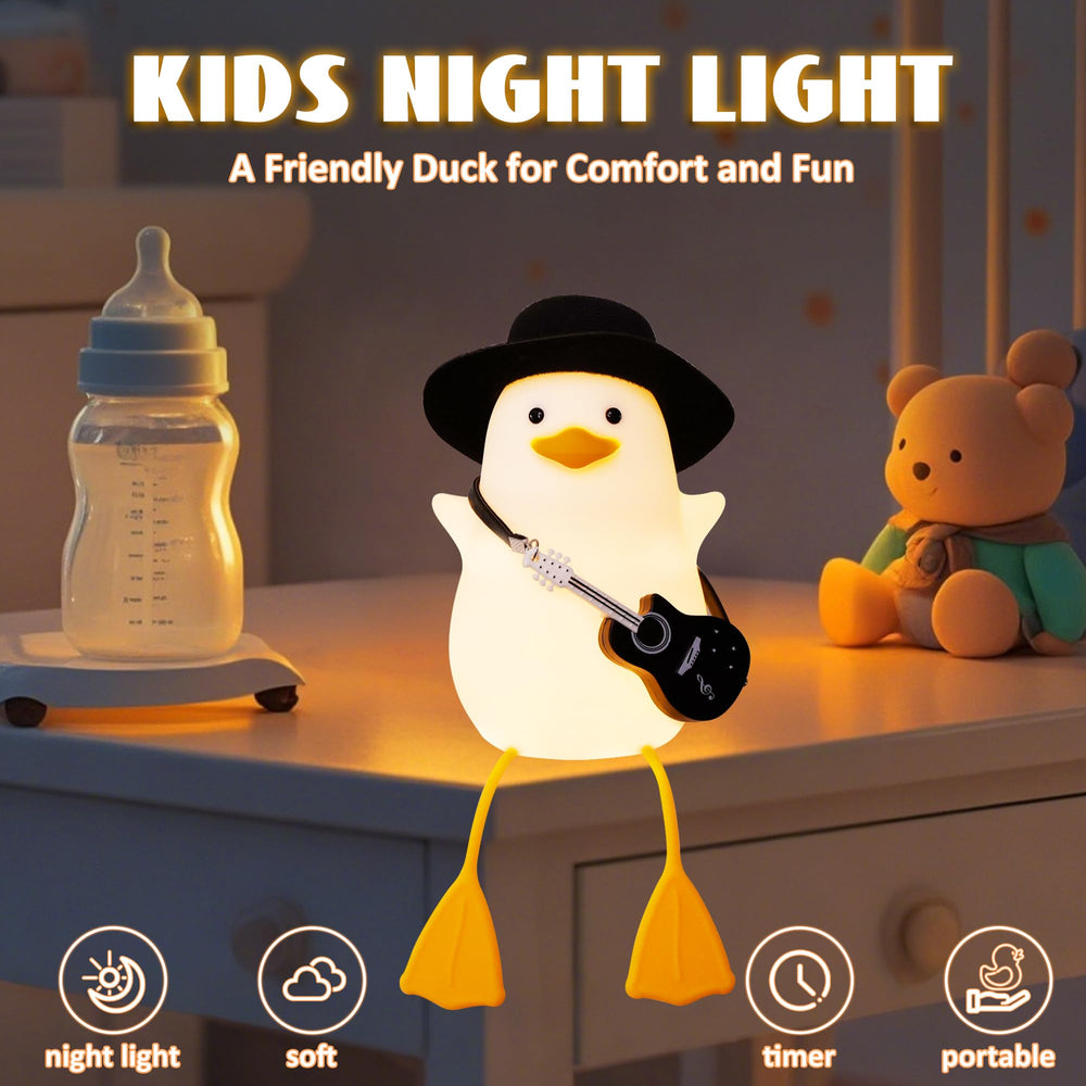 Hinittey Duck Night Light includes a 20 minute timer for bedtime routines