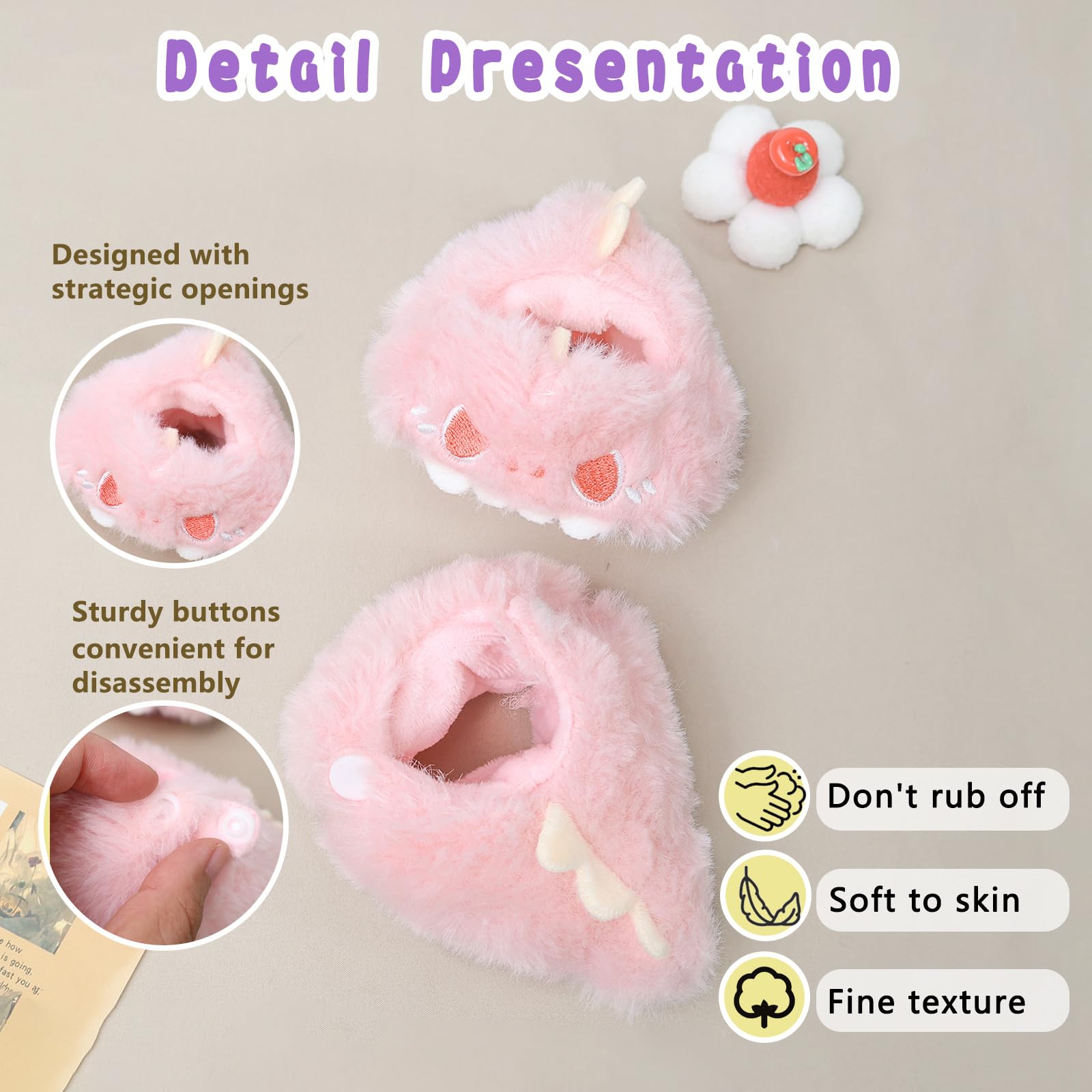 HiOKOU Labubu pink dinosaur outfit for vibrant, eye-catching looks