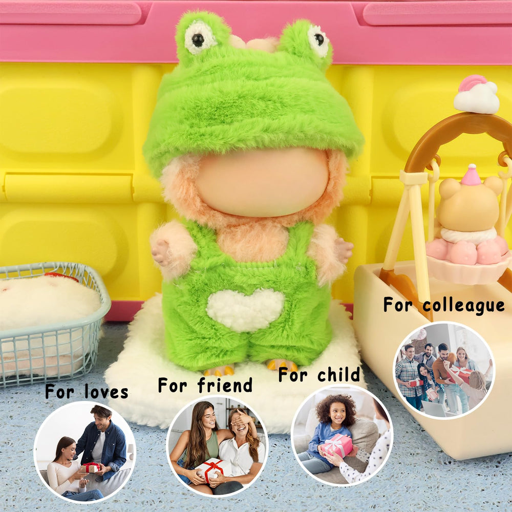 HiOKOU Labubu variety-pack outfits, versatile options for creative play.