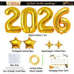 HiParty 10-inch star balloons create versatile accents for table decor