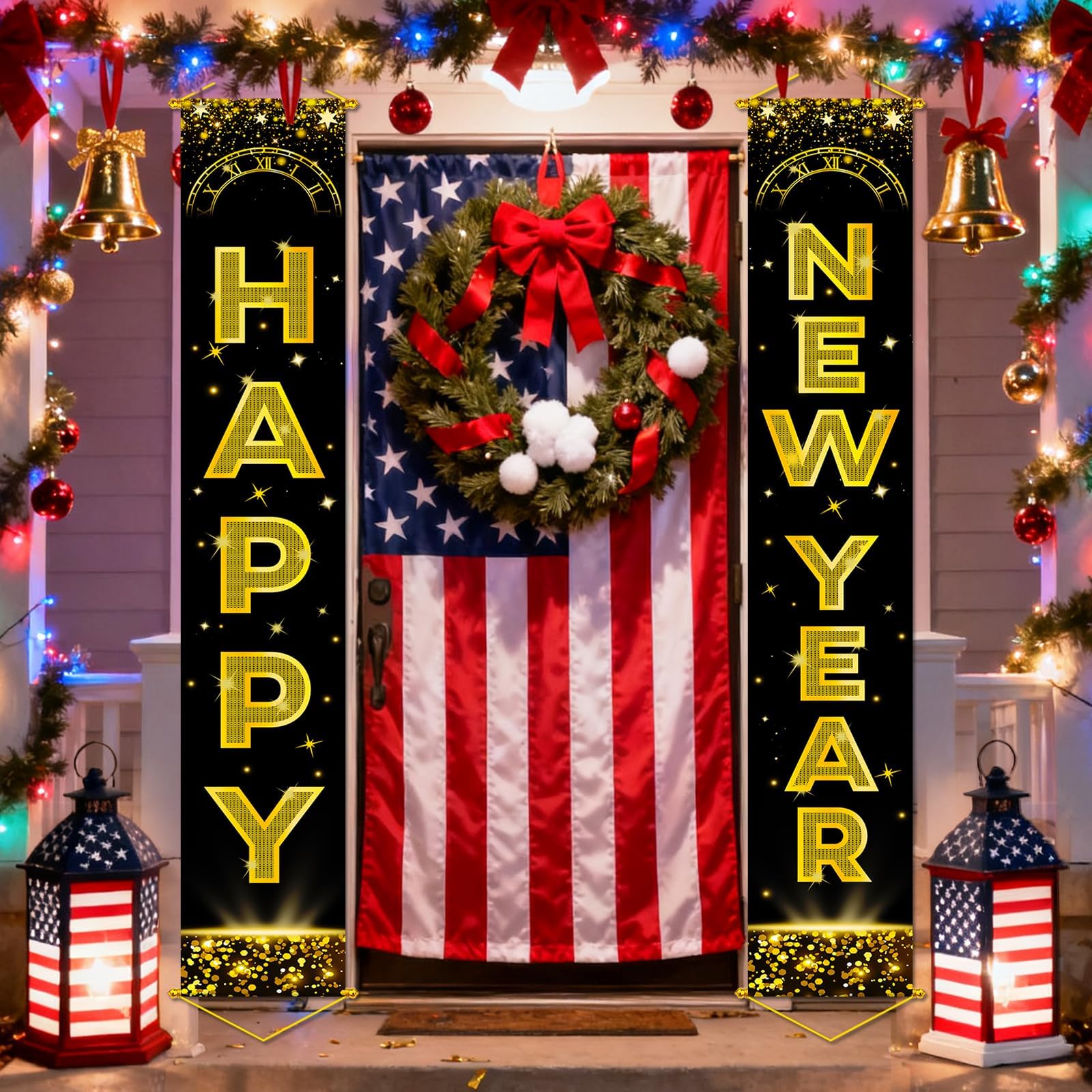 HiParty 2026 New Year design adds a festive touch to any space.
