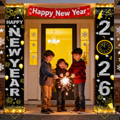 HiParty large 71x12in banner creates bold centerpiece
