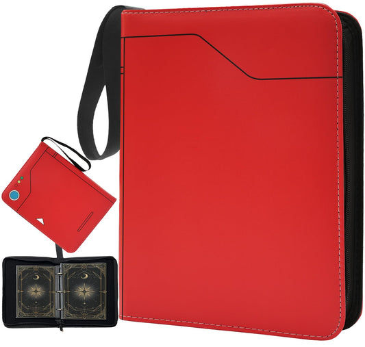 Hipoocok Jumbo Card Binder front cover protects and displays cards with style
