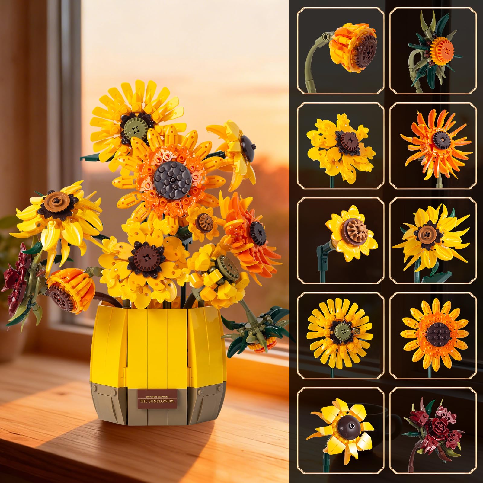 Hirger 2-in-1 kit presents bendable stems for customizable seasonal arrangements