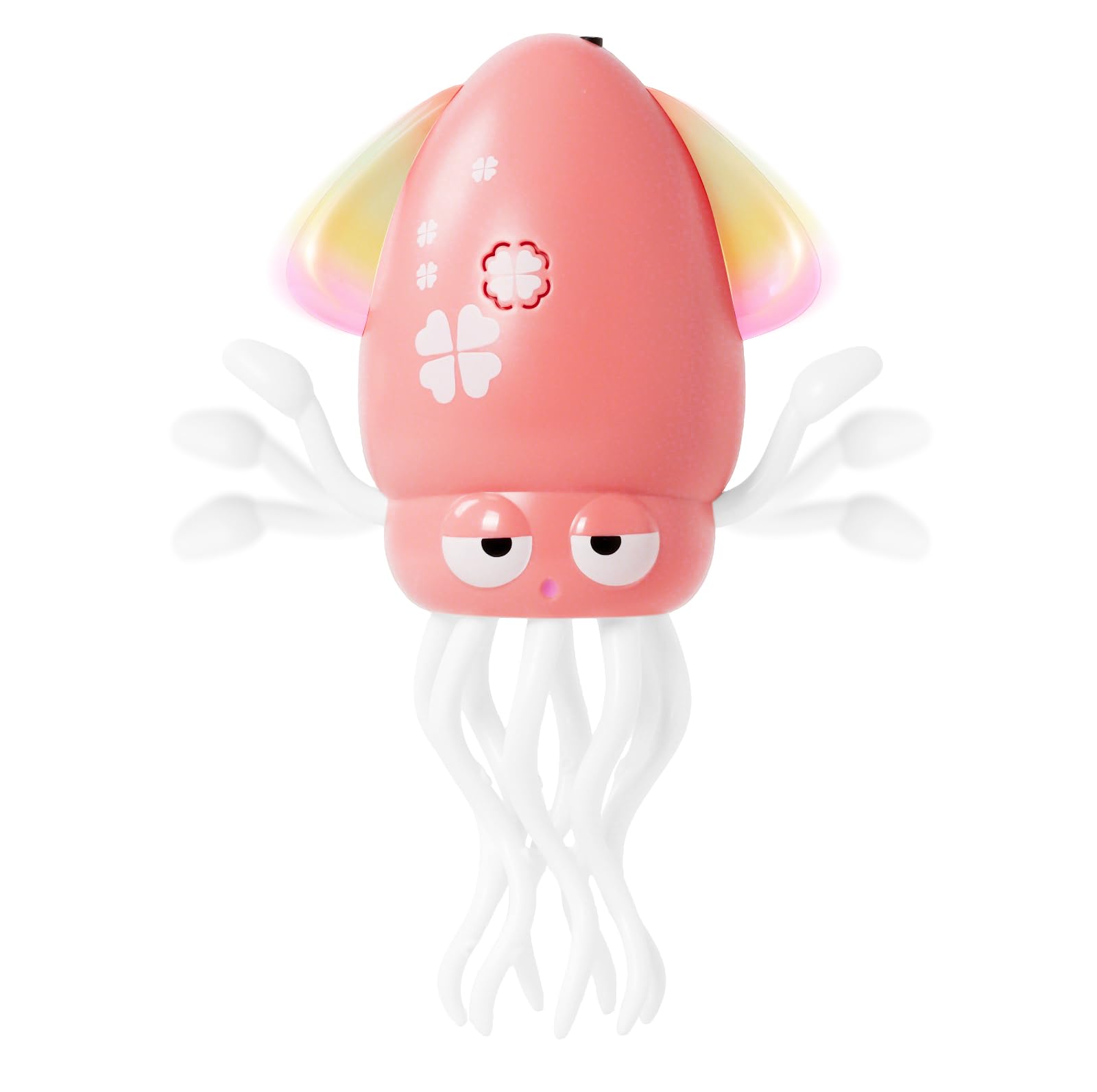 Hirger Dancing Octopus Toy in pink promotes active crawling and movement.