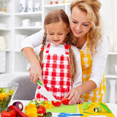 Hirger 46Pcs set includes boards, cutters, and tools for creative pretend cooking