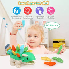 Hirger Spike toy grows with child, from colors and counting to patterns.