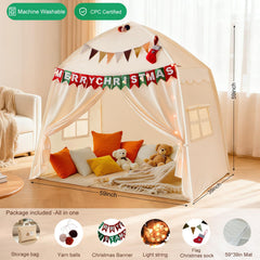 Hiromeco breathable mesh-window tent promotes airflow and supervised visibility