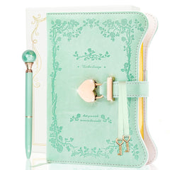 Hi!SCI diary with rose garden cover for private journaling and self-expression