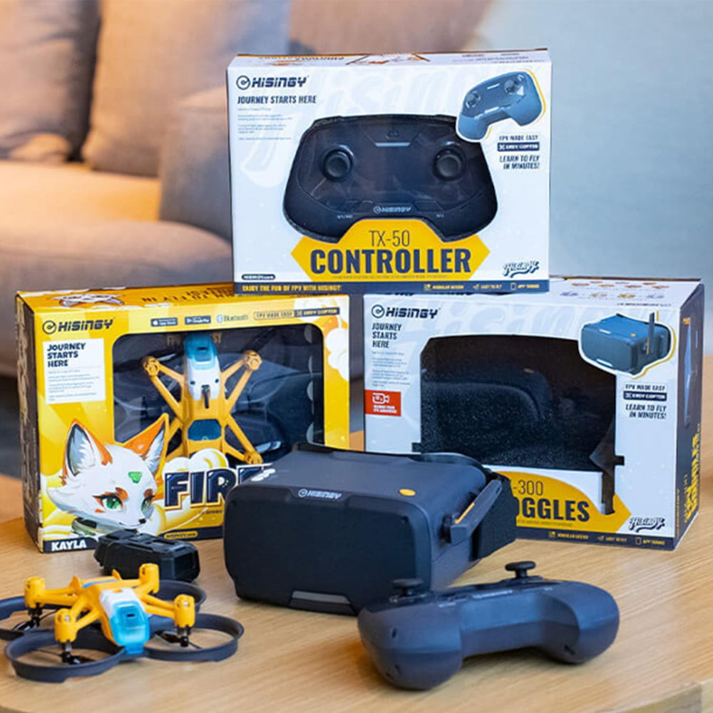 HISINGY Firefly FPV video download saves flight memories