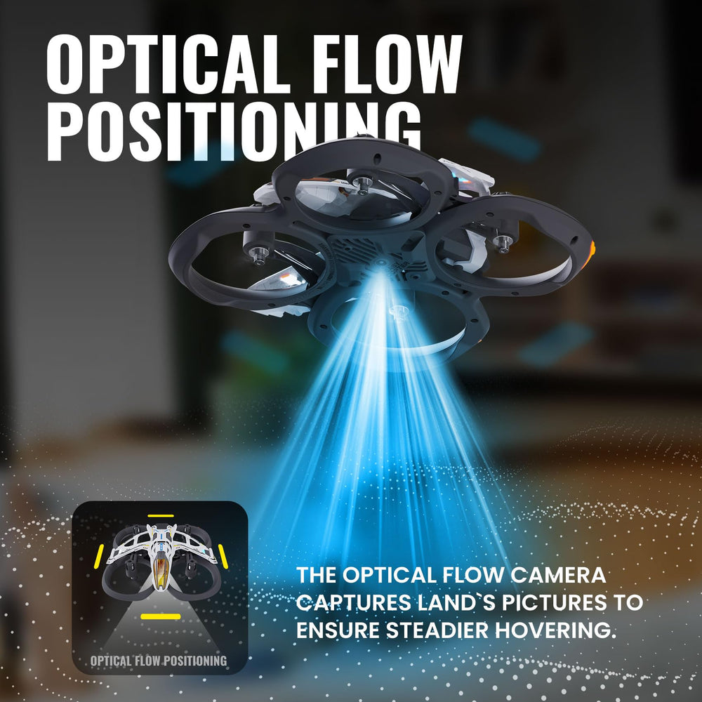 HISINGY MACH 500 optical flow positioning for steady hovering and easier control.