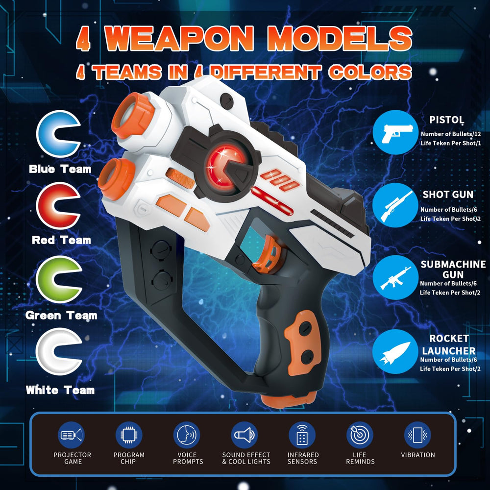 HISTOYE four team colors enable quick, fair team-based play