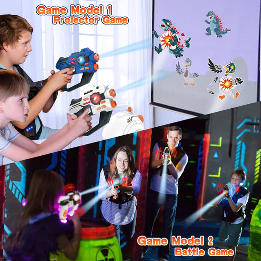 HISTOYE white laser tag gun suitable for team play