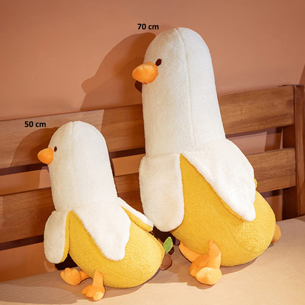 hitoshe banana duck room decor, soft fabric and durable stitching for long lasting play
