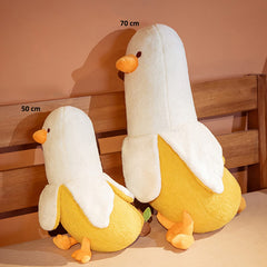 hitoshe banana duck room decor, soft fabric and durable stitching for long lasting play