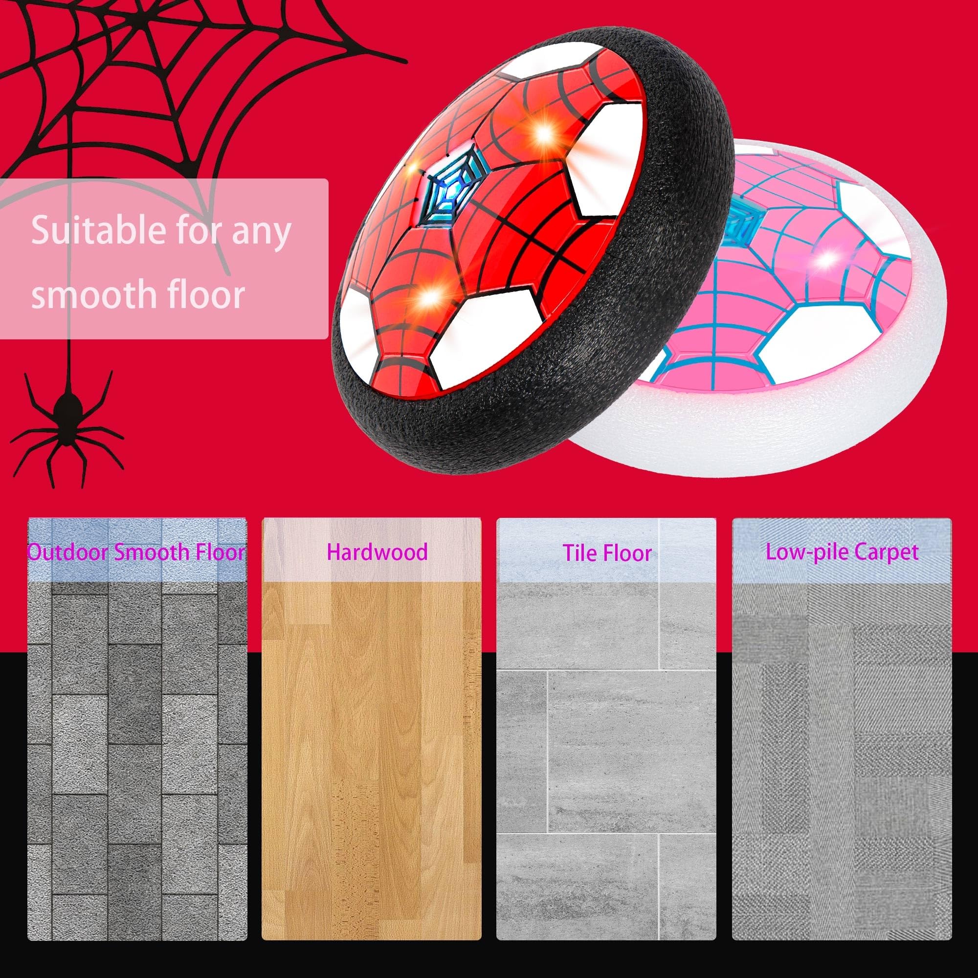 HitToys foam bumper protects walls while kids kick gently.