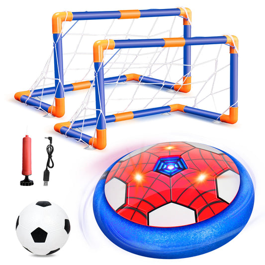 HitToys Spider Hover Ball Package shown for indoor and outdoor play