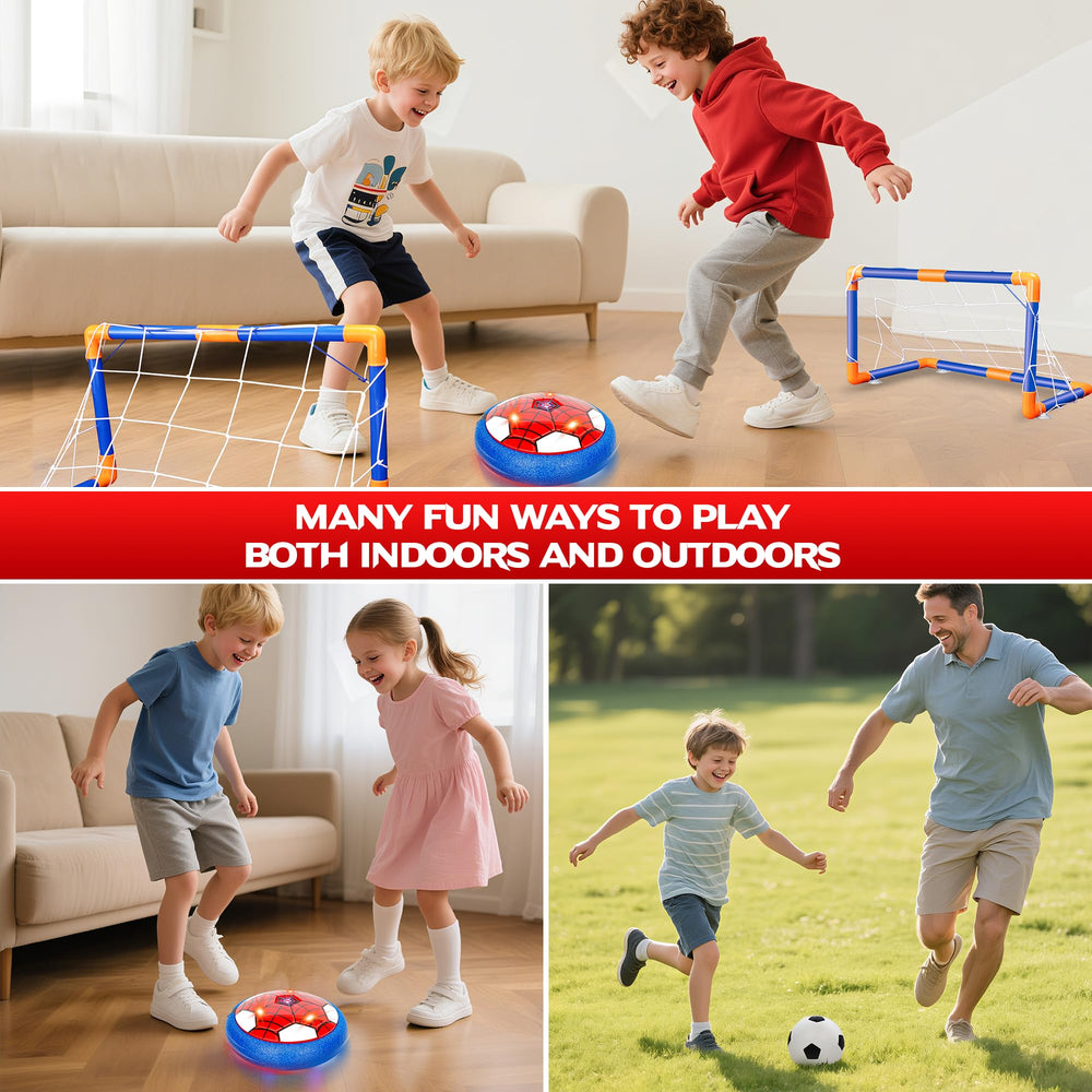 HitToys Spider Hover Ball Soft Foam Bumper protects feet and furniture