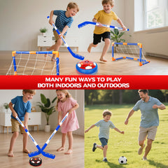 HitToys Spider Hover Soccer Ball with soft foam bumper for safe play