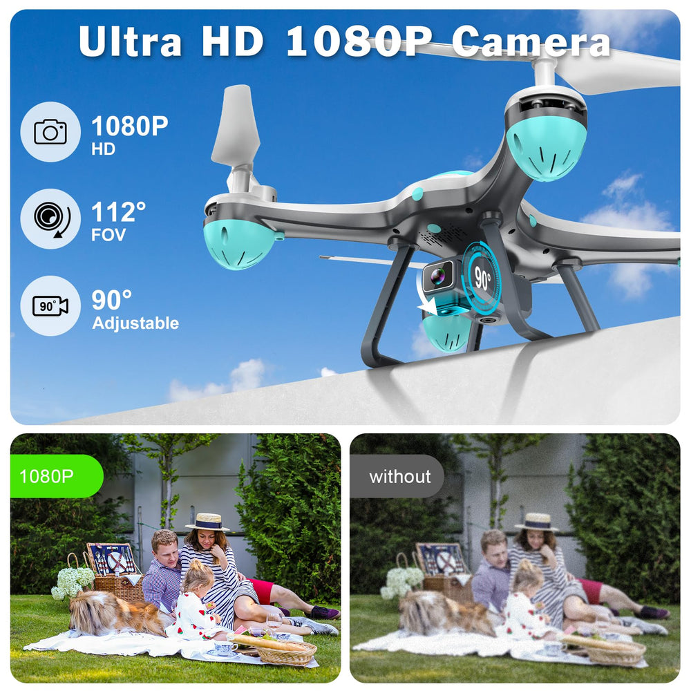 Hiturbo drone altitude hold provides steady hovering for precise shots