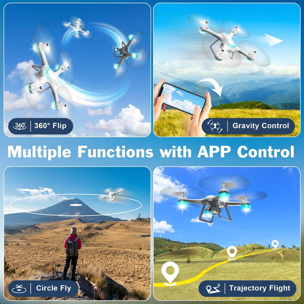 Hiturbo drone one-key start simplifies takeoffs for beginners