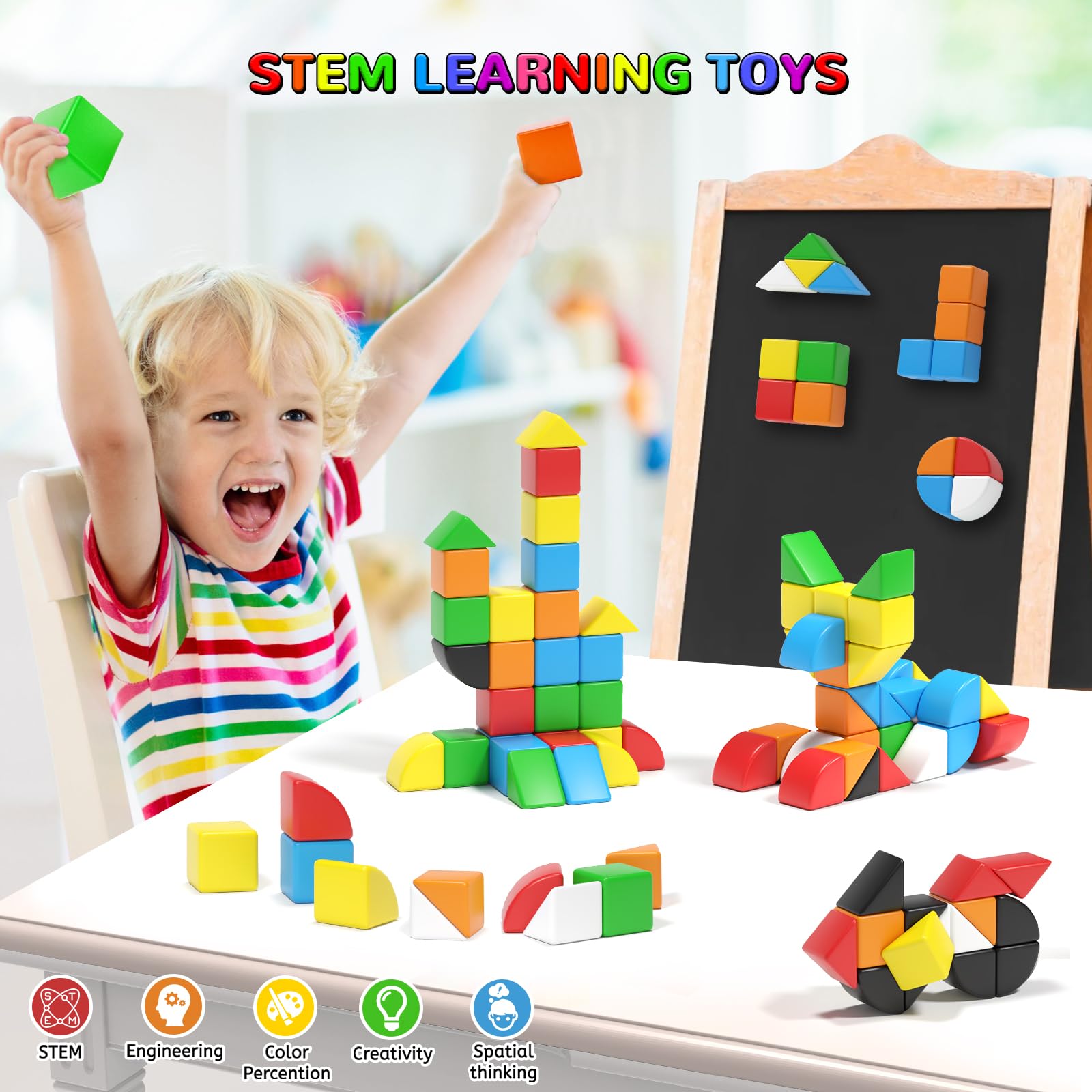 Hiwawind sensory blocks offer tactile engagement for kids