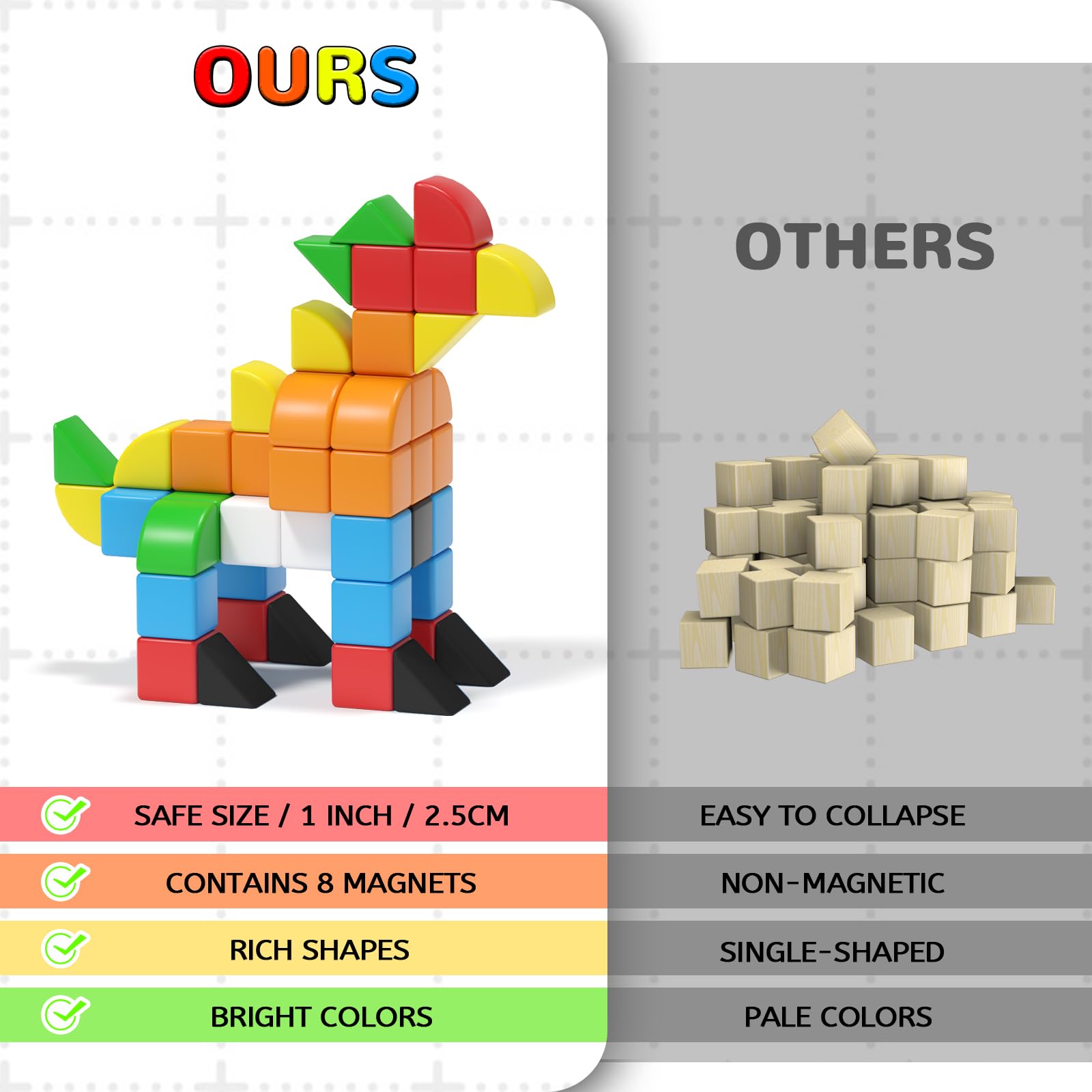 Hiwawind 3D shapes invite spatial thinking during play