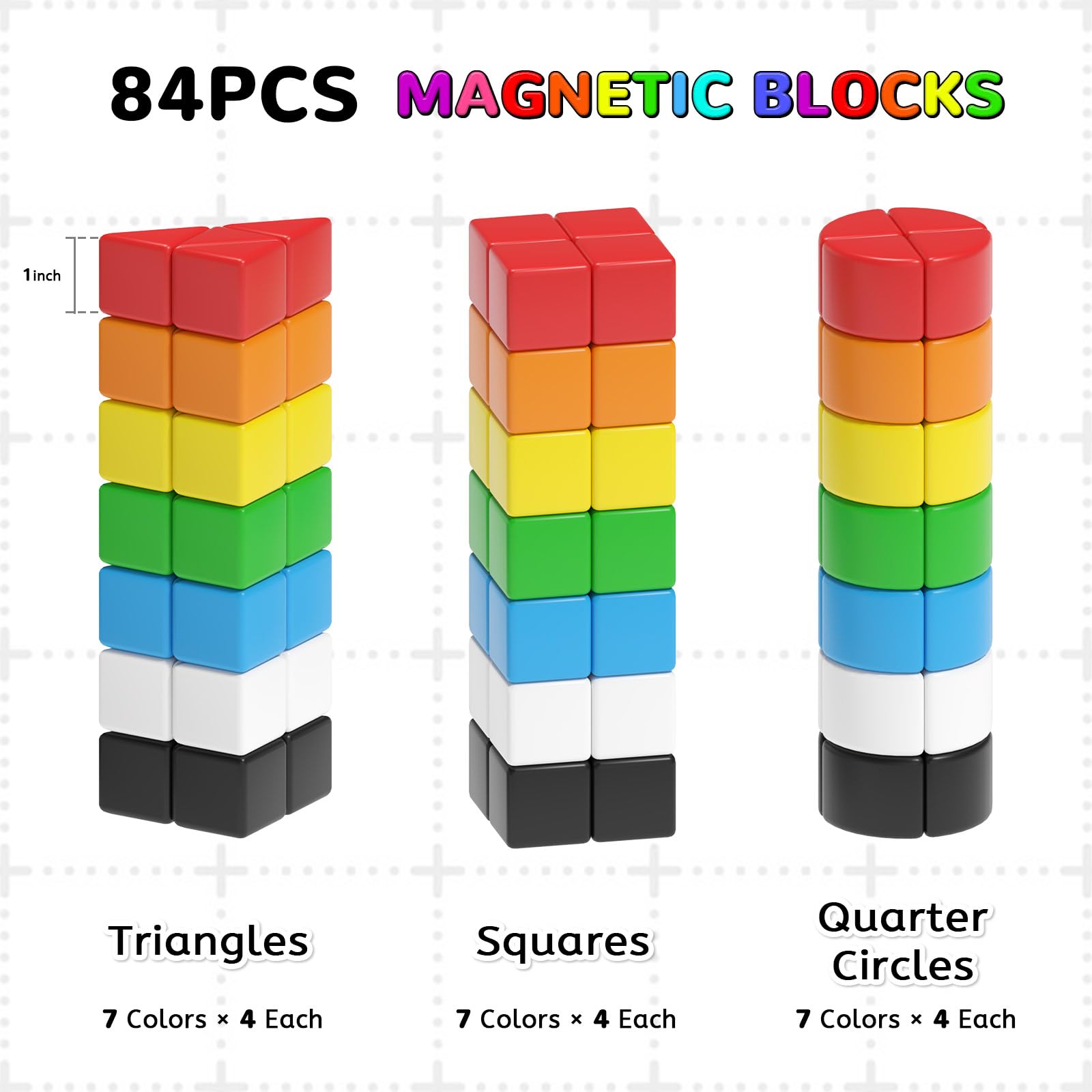 Hiwawind magnets stack easily to form stable 2D patterns