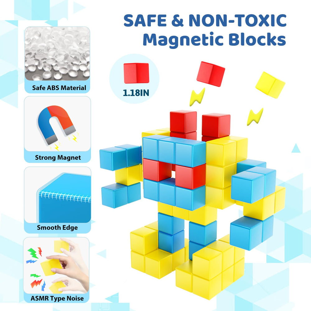 Hiwawind magnetic blocks assembly moment encouraging creative structures