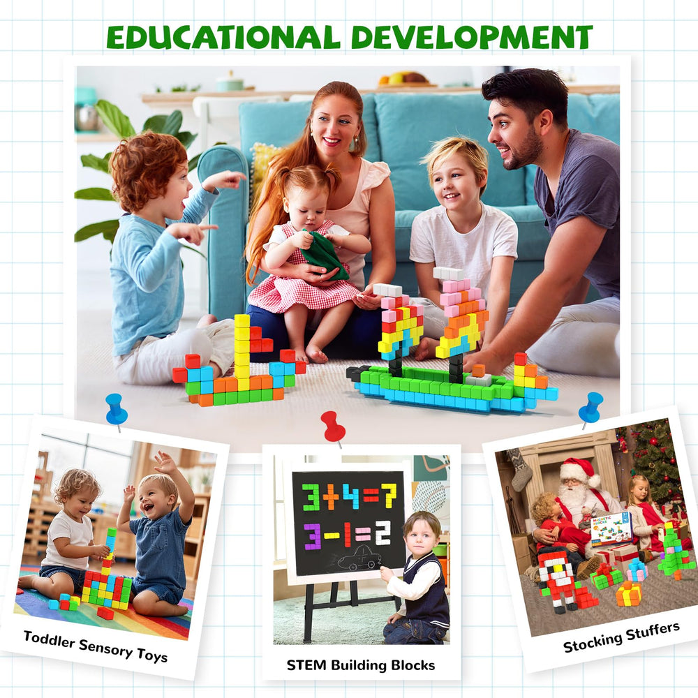 Hiwawind open-ended building toys encourage problem solving and spatial awareness during play.