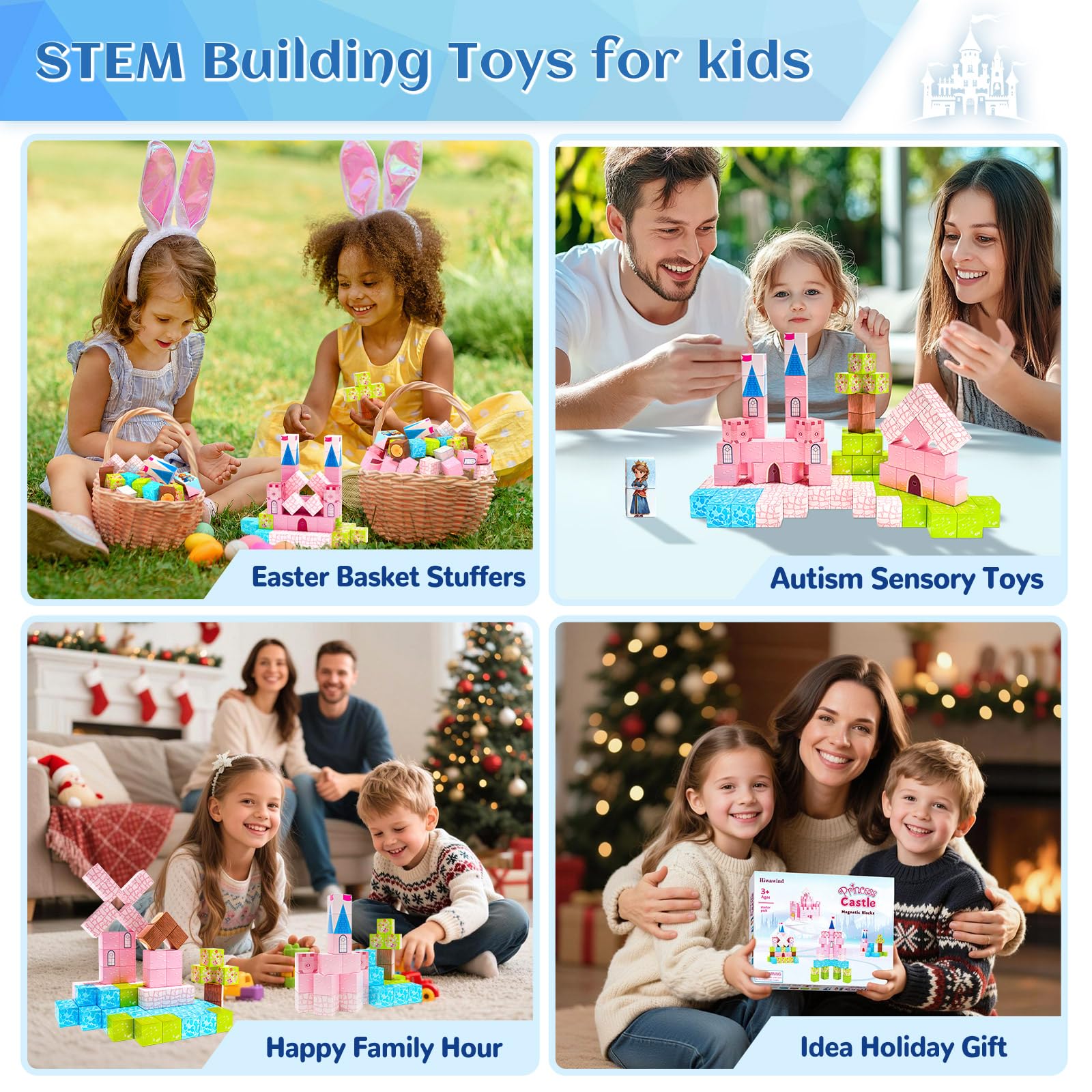 Hiwawind safe-ABS plastics with water-based paint ensure kid-friendly, durable play.