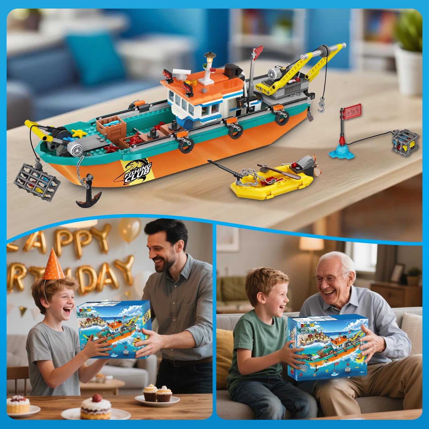 HiWEEGO assembly instructions guide easy building for kids.