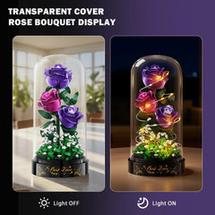 HiWEEGO transparent dust cover keeps the bouquet bright and dust-free