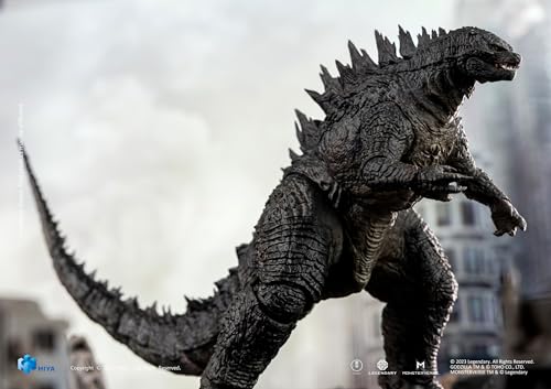 Hiya Toys Godzilla Exquisite Basic packaging and logo close-up.