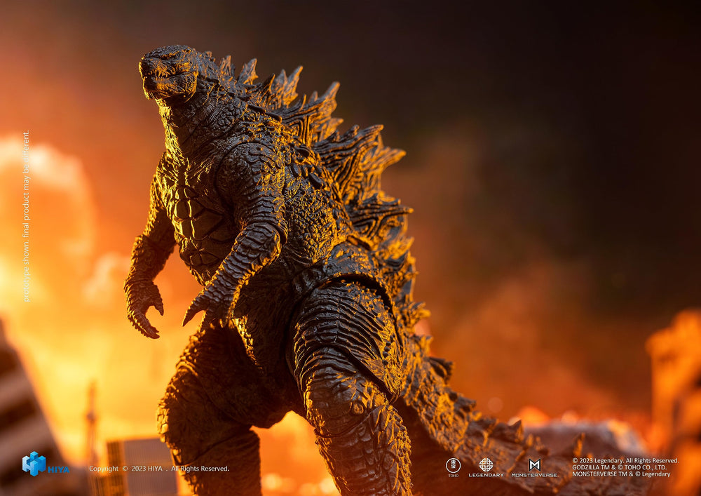 Hiya Toys Godzilla Exquisite Basic Series PX in dynamic pose