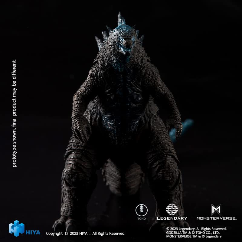Hiya Toys Godzilla vs Kong battle scene pose highlights dynamic scale and detail.