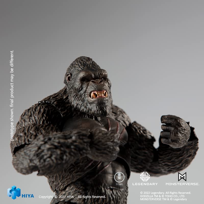 Hiya Toys Kong Exquisite Basic PX figure showing 16 articulation points for dynamic poses.