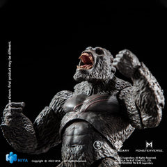 Hiya Toys Kong Exquisite Basic PX figure close-up highlighting battle wounds and texture.