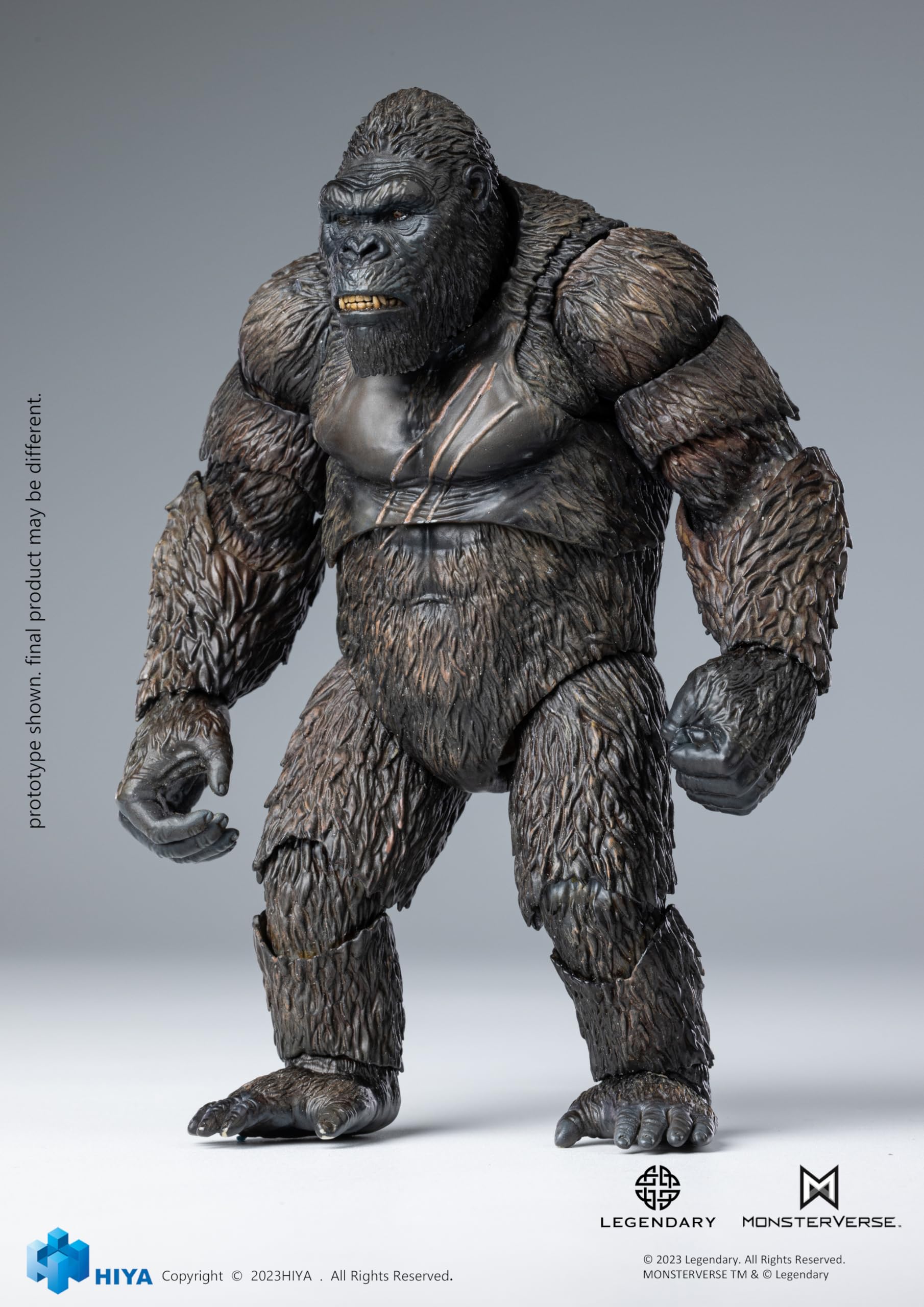 Hiya Toys Kong Exquisite Basic 6-inch figure fits small shelves.